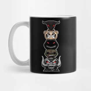 Totem of the Metal Mascots (Outlined) Mug